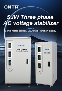 SJW 25KVA 30KW Estabilizador de voltaje Servo Tipo Trifásico AC 380V 400V 415V Regulador de voltaje automático AVR para eveladores, elevadores - Product Image 6