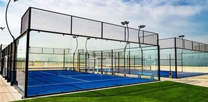Canchas de <span class=keywords><strong>Padel</strong></span> panorámicas al aire libre de colores personalizados Canchas de <span class=keywords><strong>Padel</strong></span> <span class=keywords><strong>Cancha</strong></span> DE TENIS <span class=keywords><strong>Padel</strong></span> Court Doble/Individual - Product Image 3