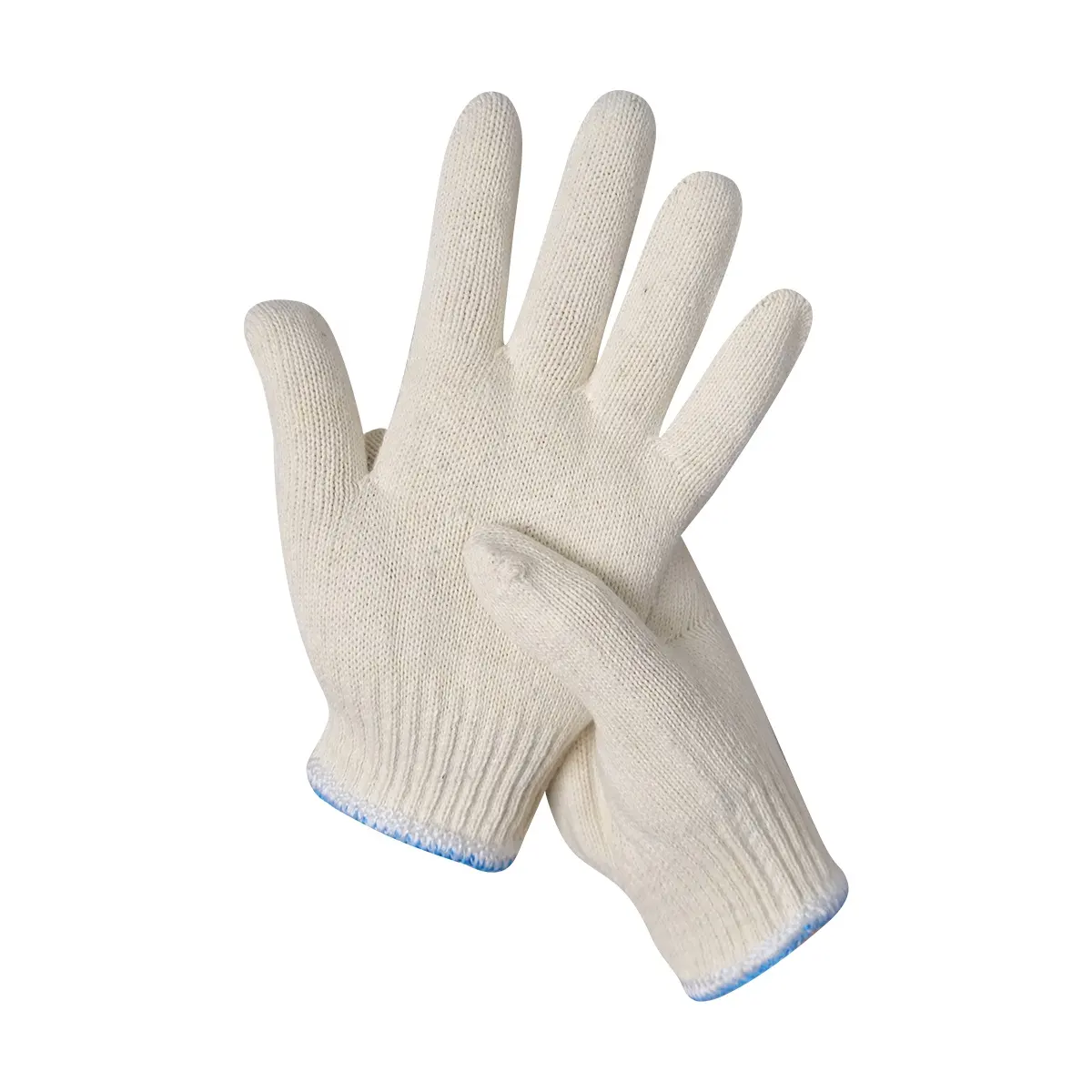 Gants personnalisés de travail de sécurité confortables en coton bon marché de Chine gant de travail général pour le travail