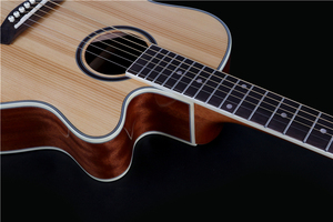 <span class=keywords><strong>Guitarra</strong></span> acústica con orificio de sonido uva especial personalizada OEM - Product Image 3