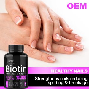 อาหารเสริมไบโอตินยี่ห้อส่วนตัว ลดราคาพิเศษ บำรุงผมยาวและผิวขาว สำหรับผู้ใหญ่ ผลิตภัณฑ์เพื่อความงาม - Product Image 3