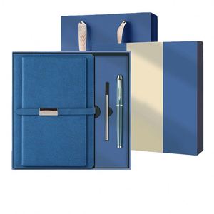 Kit souvenir d'entreprise écologique avec logo personnalisé, bloc-notes, stylo, coffret cadeau d'affaires avec couleur <span class=keywords><strong>Pantone</strong></span> et service de conception gratuit - Product Image 5