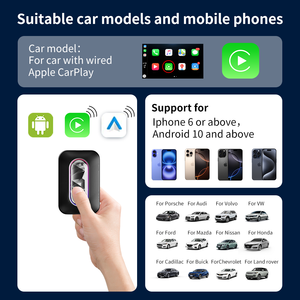 2G 16GB Android thông minh 3 trong 1 ai hộp không dây Carplay Android tự động tv box cho Youtube Netflix VW Nissan TOYOTA Hyundai Ford mg - Product Image 6