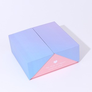 Custom Supplier Personalised Apparel Preserved Roses Hair Lipgloss <b>Socks</b> Magnetic Gift Extension Packaging <b>Box</b> - Product Image 5