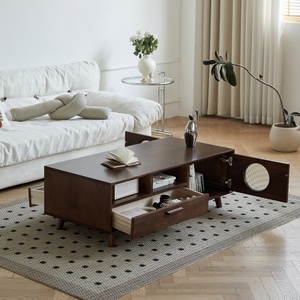 Đa Chức Năng Sang Trọng Đồ Nội Thất Phòng Khách <span class=keywords><strong>End</strong></span> Bảng Bằng Gỗ Trung Tâm Bàn Cà Phê Cho Phòng Khách - Product Image 5