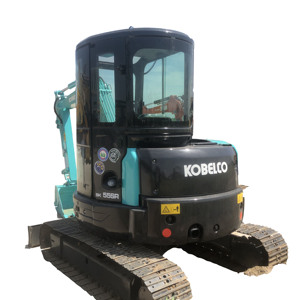 Excavatrices d'occasion KOBELCO SK55SR, excavatrice sur chenilles d'occasion, mini-excavatrice d'occasion de 5 tonnes, matériel de construction d'occasion - Product Image 1