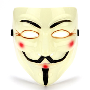 Disfraces de Halloween, Cosplay y Accesorios, Máscara de V de Venganza, Accesorios de Película de Halloween, Decoración para Fiestas - Product Image 3