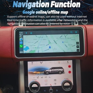 Radio Multimedia para Auto con Android 13, 256GB ROM, GPS, Navegación, Carplay, DSP, Pantalla OLED, para Land Rover Range Rover Sport L494 HSE V6 V8 - Product Image 4
