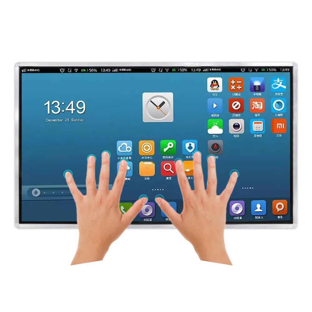 32 pollici tutto in uno schermo del pc display lcd con touch screen display touch screen monitor chiosco interattivo