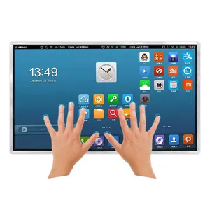 32 zoll alles-in-einem-pc-bildschirm lcd-display mit touchscreen-anzeige touchscreen-monitor interaktiver kiosk