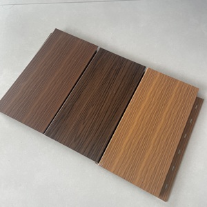 Revêtement mural extérieur en métal noir/blanc/grain de <span class=keywords><strong>bois</strong></span> prix d'<span class=keywords><strong>usine</strong></span> nouveau design - Product Image 6