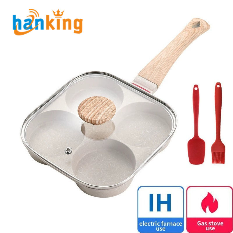 สีเบจ-สไตล์ C(พร้อมฝาปิด ไม้พาย และแปรง)19*19 ซม