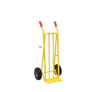 Keranjang bergerak grosir OEM yang dapat disesuaikan troli truk tangan roda padat ban pneumatik 300kg Industrial - Product Image 1