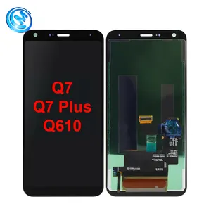 LG Q7 Q7 + Q610 Q7阿尔法屏黑色更换液晶数字化仪组件