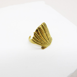 Nouveaux bijoux pour femmes sur le thème de l'océan, bagues en acier inoxydable 18K, bijoux de luxe légers, accessoires en titane, vente en gros - Product Image 1