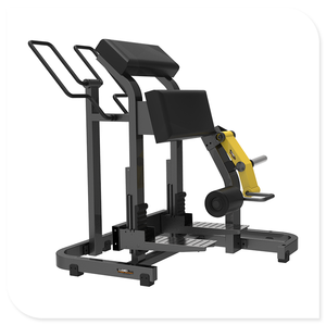 Machine à flexions de cuisses debout professionnelle, robuste, charge par disques 150 kg, équipement d'entraînement de force pour l'isolement des ischio-jambiers - Product Image 1