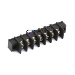 MX25HM-7.62-07P-BK01-Cu-S-A Barrier Terminal Block Through hole Component (THT),P=7.62mm Connector Two Sides 7.62mm 1x7P 7P - Product Image 1