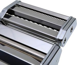 Nouvelle conception, presse à pâtes portable en acier inoxydable de 150 mm, machine manuelle certifiée CE, utilisation domestique, restaurants, hôtels, haute qualité - Product Image 3