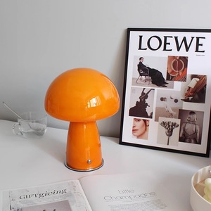 Lampe de table en forme de champignon E27 LED 220V avec interrupteur, protection des yeux, pour éclairage de bureau ou de chambre - Product Image 5