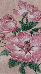 Hoa mô hình nghệ thuật thủy tinh trang trí thủ công thủy tinh khảm thủy tinh sang trọng khảm nghệ thuật bức tranh tường - Product Image 3