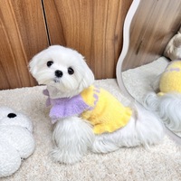 Sweat à capuche pour animaux de compagnie en fausse fourrure de vison écologique, à volants, pour l'hiver, motif animal mignon, vêtements de marche en plein air pour le Nouvel An