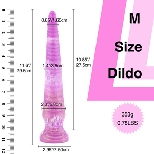 Dildo a Forma di Tentacolo in Silicone Hismith 11.6" con Lunghezza Inseribile di 10.85" e Sistema KlicLok Rimovibile, Giocattolo per Adulti a Forma di Torre - Product Image 6