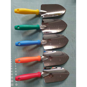 Stainless Steel Garden Tools Set For Kids Outdoor Play And Gardening With Colorful Handles One Set Plus Color Box - Product Image 2