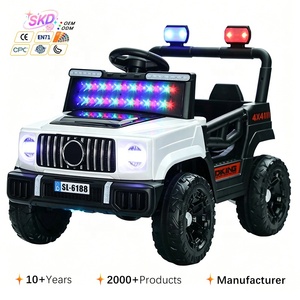 Auto Eléctrico Infantil de Cuatro Ruedas con Control Remoto, de Plástico ABS, para Niños y Niñas de 2 a 4 Años, Todoterreno - Product Image 1