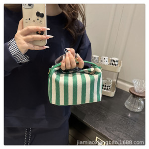Bolso de Hombro Sencillo, Bolso <span class=keywords><strong>Tote</strong></span> Casual y Artístico, Bolso de Mujer Moderno y de Gran Capacidad - Product Image 1