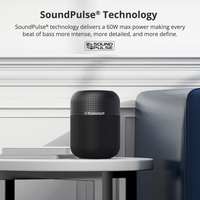Enceintes portables sans fil True Wireless avec assistant vocal Tronsmart T6 Max, vente en gros, officielles, IPX5, NFC, 20 heures d'autonomie, 60 W, pour la maison