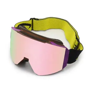The Best Selling Designer Custom Logo Engraving Processing Outdoor Sports Sunglasses Adult Ski Goggles Skiing snowboard eyewear