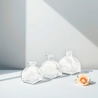 Bouteille de diffuseur en verre de luxe Offre Spéciale pour bouteille de parfum d'arôme Logo personnalisé pour bouteille de désodorisant de voiture de 50ml 150ml 250ml