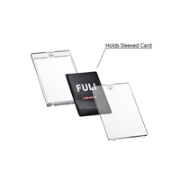 Porte-cartes magnétique transparent One Touch 35PT en acrylique avec protection UV, étui de présentation étanche pour cartes de sport de baseball