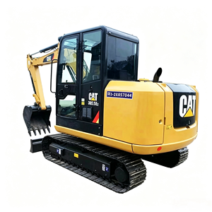 Mini-excavatrice sur chenilles hydraulique d'occasion 305.5E2 5,5 tonnes, faible nombre d'heures, bon état, modèle 2021, godet de 0,22 m, 34,1 kW, prête à l'exportation - Product Image 1
