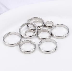 Anello Connettore a Doppio Foro in Acciaio Inossidabile <span class=keywords><strong>per</strong></span> Creazione di Bracciali e Collane - Product Image 4