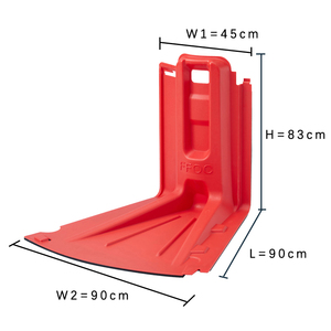 Strong and Flood Barrier Flood <b>Door</b> Gate for Road <b>Standing</b> Water Garage Flood Barriers Flood Barrier Water Portable Flood Barrie - Product Image 2