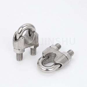 Abrazadera de cable metálica en U de acero inoxidable 304 de 10 mm para la industria general - Product Image 2