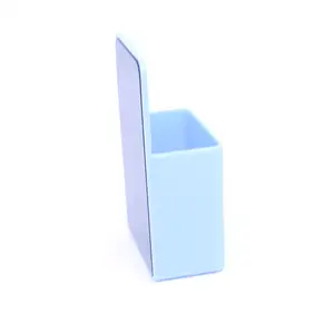 Auto adhesivo metálico de plástico de escritorio pluma magnética soporte para la pizarra