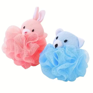 Simpatico cartone animato animale spugna <span class=keywords><strong>da</strong></span> <span class=keywords><strong>bagno</strong></span>, morbido luffah fiore <span class=keywords><strong>da</strong></span> <span class=keywords><strong>bagno</strong></span> per i bambini, ricca spugna per la doccia - Product Image 1