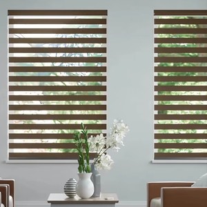 Rèm cửa sổ tự động bằng điện, rèm cuốn <span class=keywords><strong>zebra</strong></span> hiện đại, điều khiển bằng ứng dụng Wi-Fi, tương thích với Google Alexa - Product Image 5