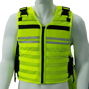 Eerste Vezel Hoge Zichtbaarheid Tactisch Vest Reflecterende Flexibele Steek Proof Veiligheidsvest - Product Image 5