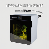 Máquina de Curado Automática con Luz UV FastCure2 para Impresora 3D NOVA3D, Nivelación Automática, Postprocesamiento de Modelos de Resina, 1 Año de Garantía