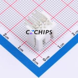 HC-XHD-2*4AW-05 Wire-to-Board Pin Header Bent Lead Through Hole,P=2.5mm Connector 2x4P 2.5mm Right Angle Insert DF1B - Product Image 2