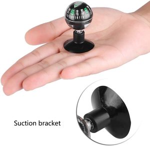 Mini boussole à ventouse, boussole de navigation numérique pour bateau, camion, voiture, extérieur - Product Image 5