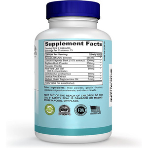 OEM Senna Bladeren Extract Capsules Natuurlijke Kruiden Afvalsupplementen Ondersteunen Darmgezondheid 15 Dagen Detox Volwassenen - Product Image 3