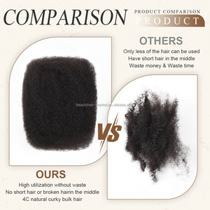 <span class=keywords><strong>Cheveux</strong></span> afro <span class=keywords><strong>crépus</strong></span> brésiliens Remy humains en vrac pour tresses, Originea Twist Dreadlocks Repair Hair - Product Image 5