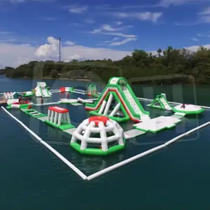 CH lớn Inflatable nổi công viên nước để bán, Inflatable biển công viên nước cho người lớn