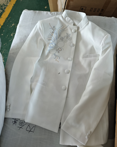 2025 New Stand-up Collar Self-cultivation Tang Chorus Performance Clothing Male Chinese <strong>Tunic</strong> <strong>Men's</strong> Suit - Product Image 6