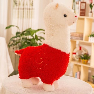 Lindo abrazo <span class=keywords><strong>Llama</strong></span> decoración muñeca Animal de la felpa de <span class=keywords><strong>Alpaca</strong></span> - Product Image 6