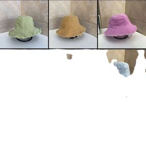 Trendy Women's Frayed Brim Bucket <b>Hat</b> Big Distressed Cotton Sunhat <b>for</b> Fishing Casual Travel-Wholesale - Product Image 2